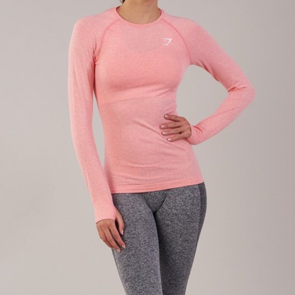 NWOT GYMSHARK ENERGY SEAMLESS LONG SLEEVE